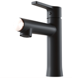 Смеситель для умывальника 35k MIXLINE ML23-04 "Round Black"