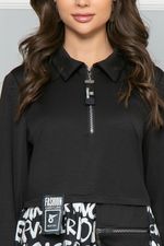 Платье "Алия" (блэк энд вайт) П5125 LT Collection