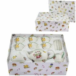 Lenardi 109-091 Чайный сервиз 15пр. ФРУКТОВЫЙ САД в под.уп.(х4)Фарфор