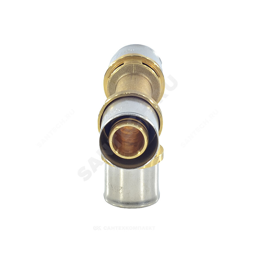 Тройник для МП/PE-X труб латунь пресс Дн 26 RM150 Giacomini RM150Y009
