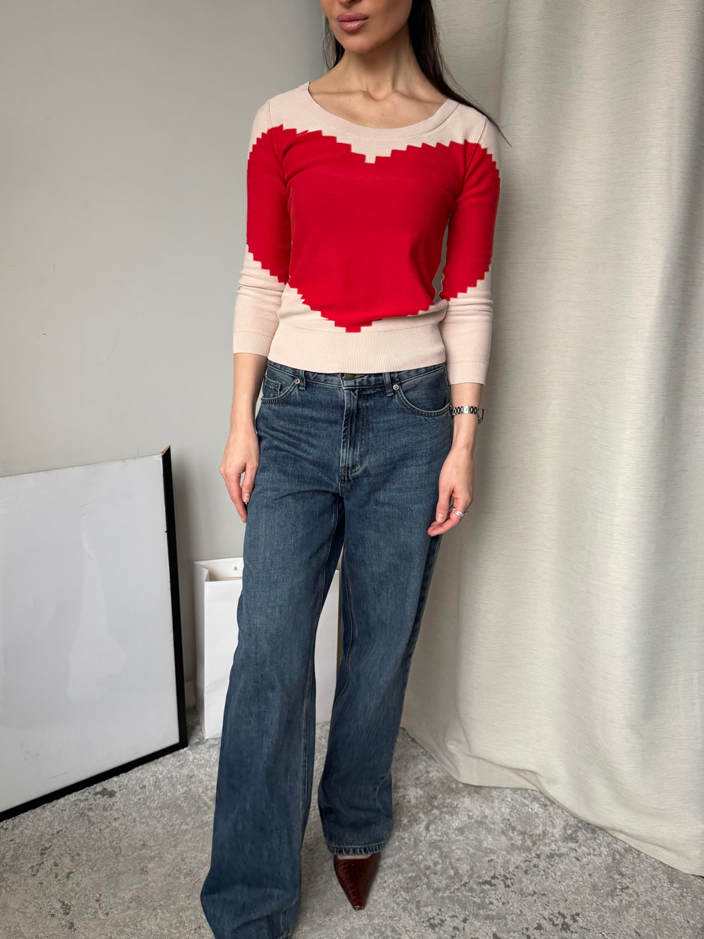 Хлопковый джемпер Sonia by Sonia Rykiel, S