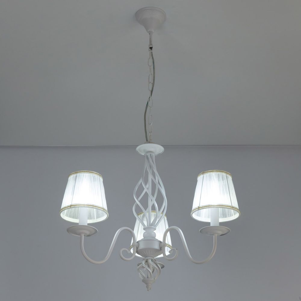 Citilux Ровена CL427130 Люстра с абажурами Белая