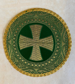 Салфетка под подсвечник или диск на чашу жесткая