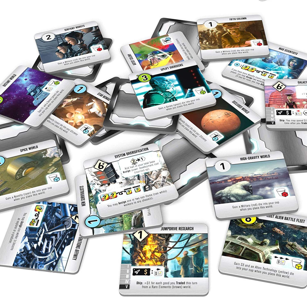 Roll for the Galaxy (Кубарем по Галактике) на английском языке