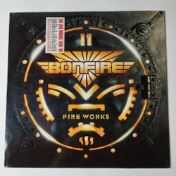 Винтажная виниловая пластинка LP Bonfire Fire Works (Germany 1988)