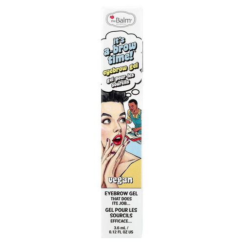 theBalm Cosmetics, It's A-Brow Time!®, гель для бровей, прозрачный, 3,6 мл (0,12 жидк. унции)