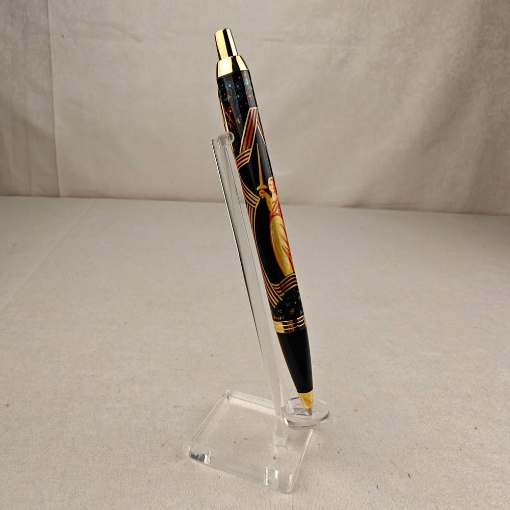 Коллекционная лимитированная ручка шариковая "Победа!" с ручной росписью