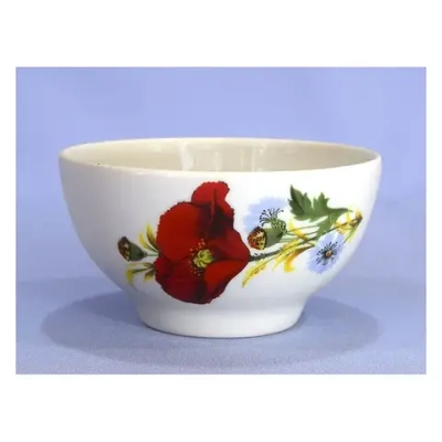 Пиала 250 см3 Маки красные ф. 584