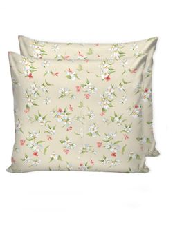 Наволочка комплект 2шт Сказка "Жасмин" 70х70 см, перкаль