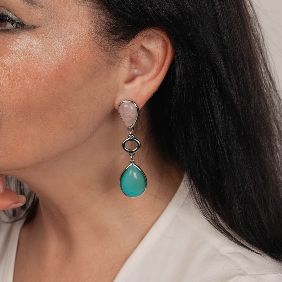 Серьги Possebon Q.Rose, Azul A0585.7.20 S