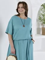 Блузка Камео-4 Виотекс БИРЮЗОВЫЙ