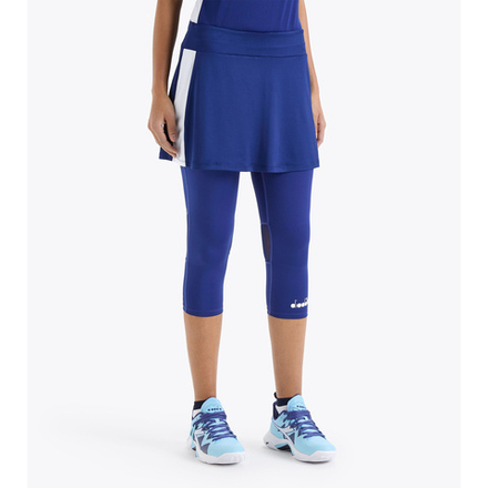ОДЕЖДА ДЛЯ ТЕННИСА Женская, Юбка с капри DIADORA L POWER SKIRT .