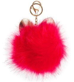 ЯЛ-13-41/ 6 Брелок «Котенок-пушистик» малиновый