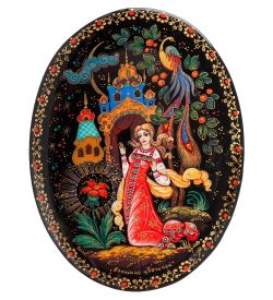 Народные промыслы ШК-45/ 7 Шкатулка «Аленький цветок» Орлова