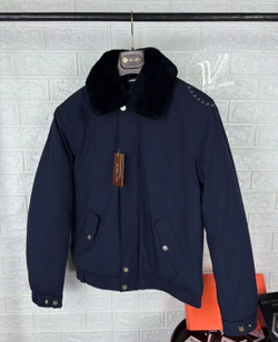 Куртка зимняя меховой воротник Loro Piana премиум