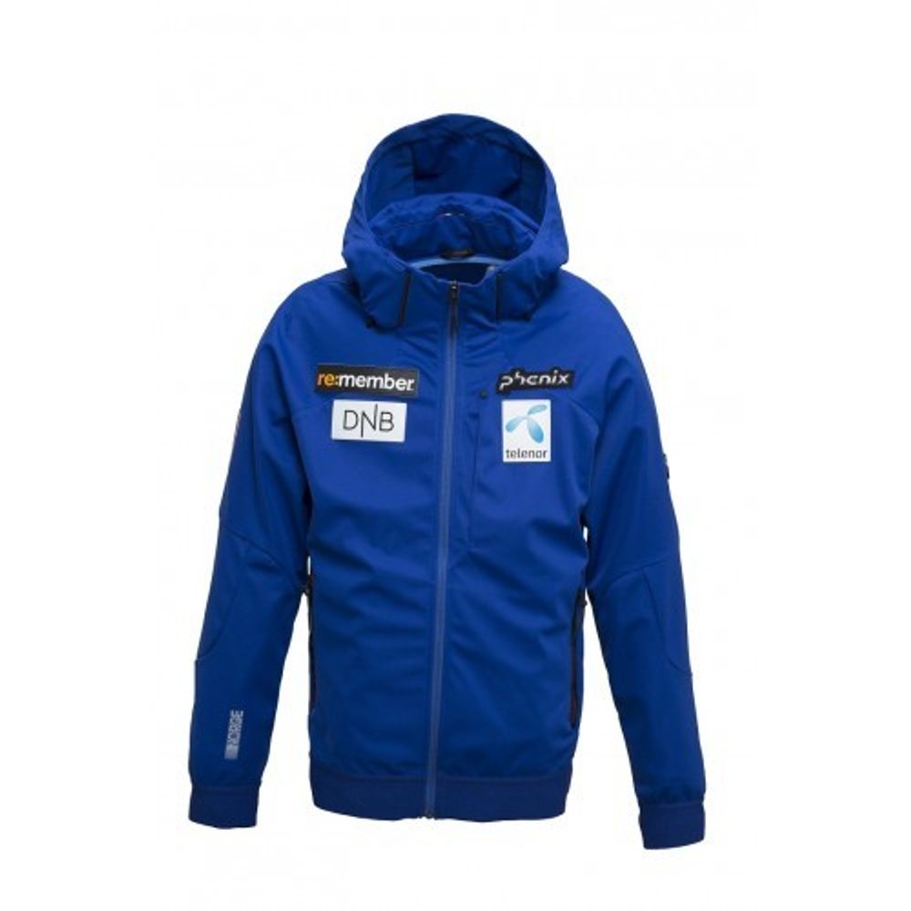 PHENIX куртка горнолыжная софтшел ( виндстоппер) TEAM NOR EF872KT00 Norway Alpine Team Soft Shell Jacket RB1