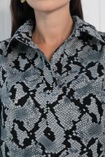 Платье Королевская кобра (серое) П12649-15 LT Collection