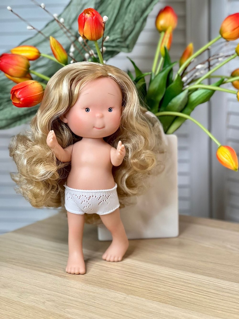 Кукла Nines виниловая 30см PIPPA без одежды (2899W2)