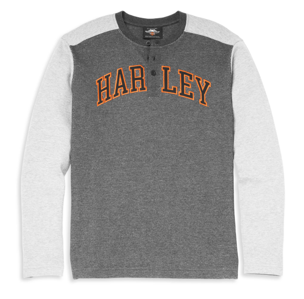 Джемпер Three Button Henley Harley-Davidson