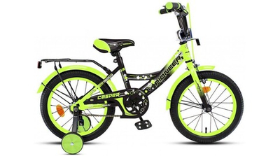 Велосипед PIONEER CASPER 16 black-lightgreen