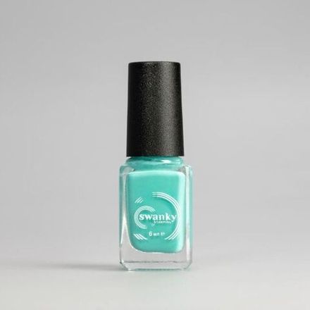 Swanky Stamping Лак для стемпинга S27 бирюзовый, 6мл