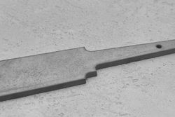 Заготовка для ножа, сталь 8Cr14MoV 4,1мм. Модель "Боуи-II" с клинком 140мм, ТО 61-62HRC