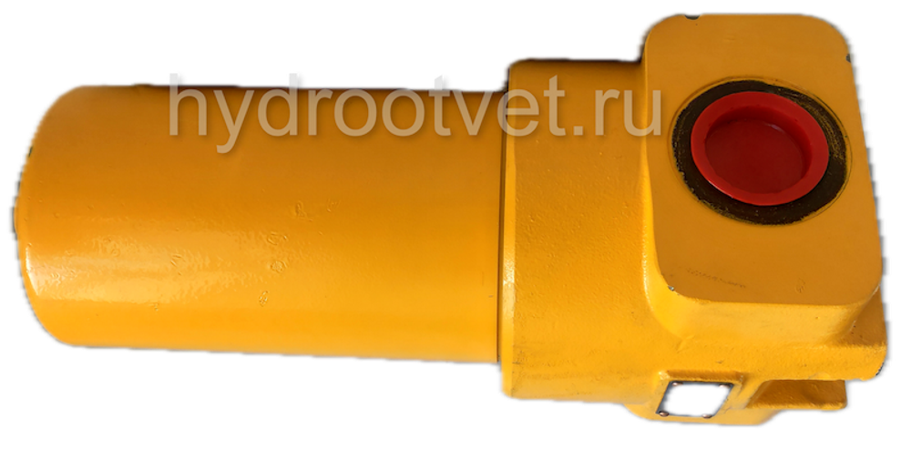 WKDFBN/HC500F10D1.1/-L24 - Напорный фильтр гидравлический одинарный модели DF тонкость фильтрации 10 мкм, типоразмер 500, вид присоединения: фланец SAE 2" (DN50), материал корпуса - чугун, рабочее давление до 420 бар, визуально-электрический (лампа с напряжением 24В) индикатор загрязнения