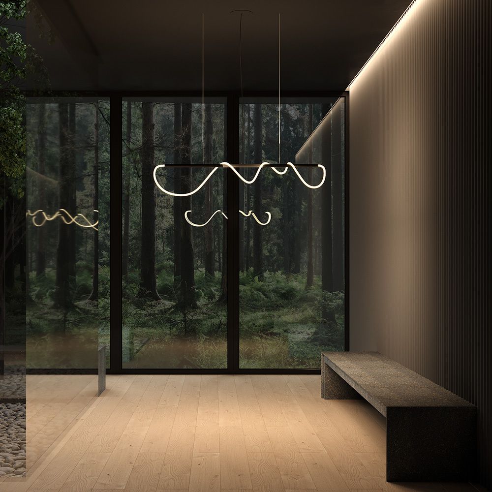 Светильник светодиодный подвесной Maytoni Tau MOD146PL-L30B3K