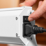 Конвектор электрический плинтусный ATRIC-450, 230 В, 450 Вт, ТЭН Denzel