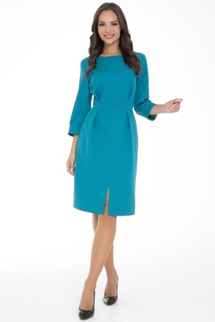 Платье Виктория Стильная (бирюза) Diolche