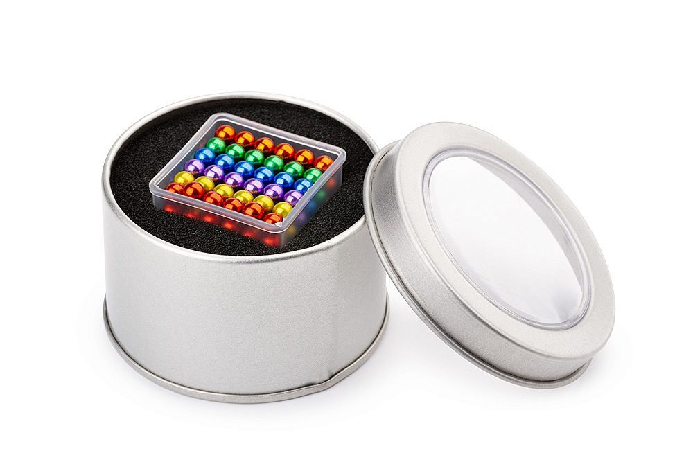 Forceberg Cube конструктор-головоломка из магнитных шариков цветной