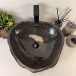 Раковина из речного камня RS-65370 49*46*15 0856