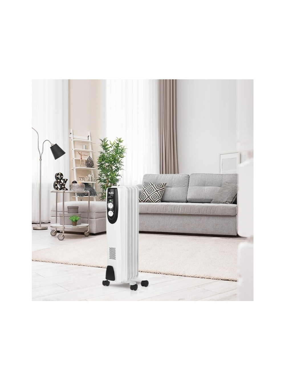 Масляный радиатор Ballu Classic BOH/CL-05WRN 1000 (5 секций)