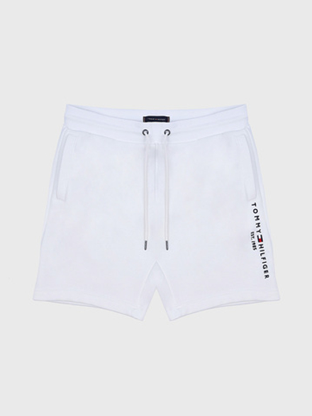 Шорты Tommy Hilfiger Embroidered Tommy Logo Fresh White