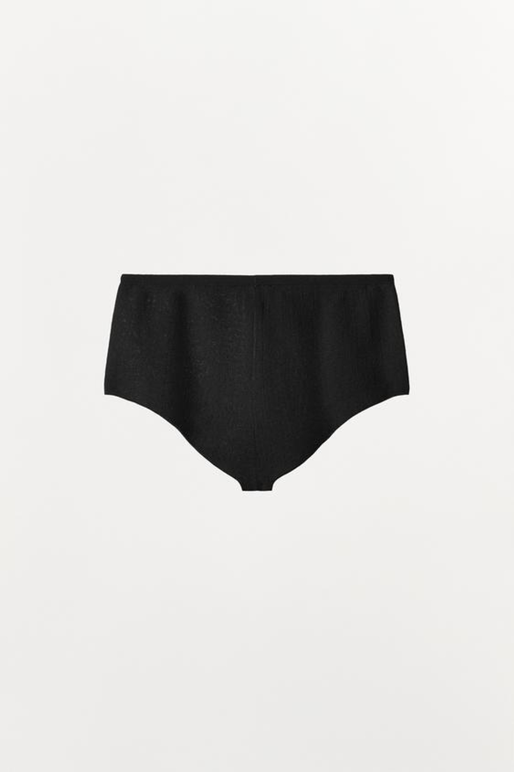 ZARА МИНИ-ШОРТЫ ИЗ ХЛОПКА С ПУГОВИЦАМИ, ЧЕРНЫЙ