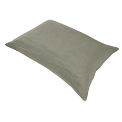 Постельное белье 2 спальное евро макси Hamam Hanim льняное наволочка