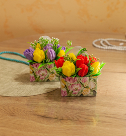 Весна, композиция в конверте 