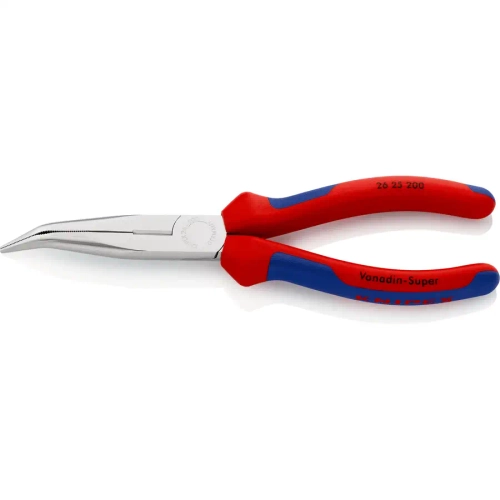 Длинногубцы хромированные 200 мм Knipex 26 25 200 SB