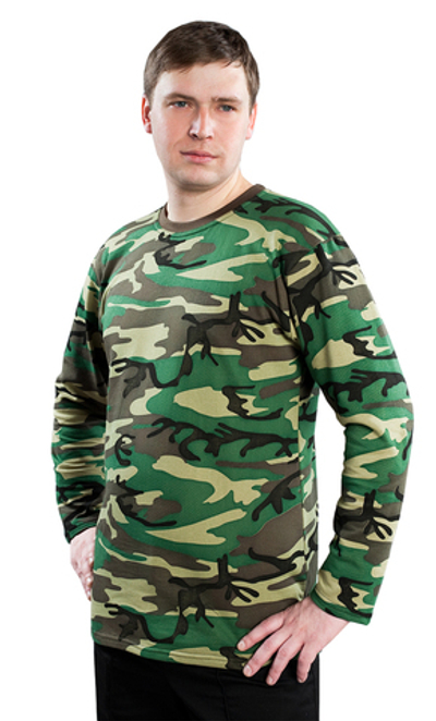 Толстовка 2х нитка зеленый КМФ