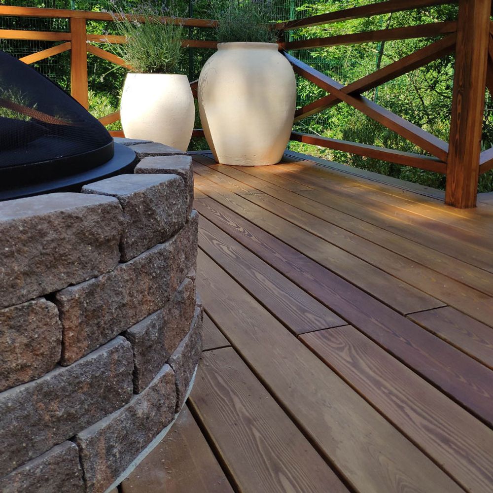 Кострище Старый город 60 см х 3 ур. кладки