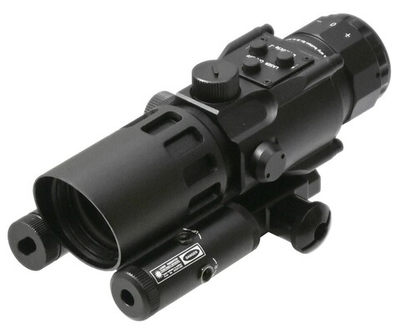 Прицел призматический с ЛЦУ красный PATRICT 4x32 BH-KPP83