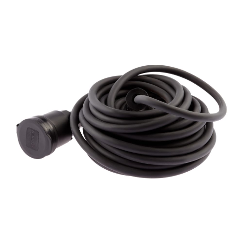 Удлинитель силовой ЭРА UPx-1e-3x2,5-10m-IP44(KG) в бухте с заземлением 1 розетка 10 м КГ 3х2,5мм2 | Силовые удлинители