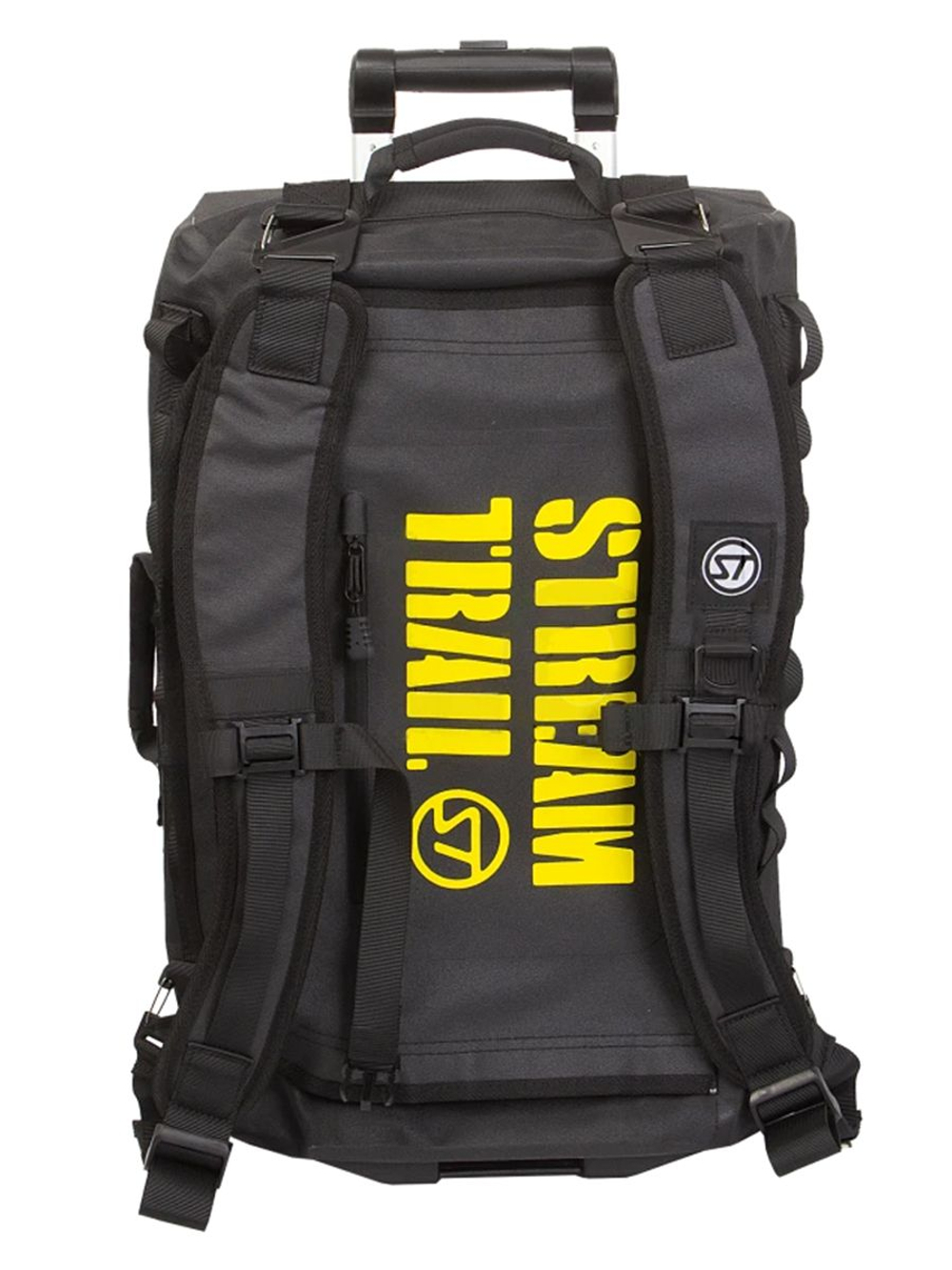 Сумка влагозащитная на колесах Stream Trail Cabin Trolley Ise Black/Black 40L