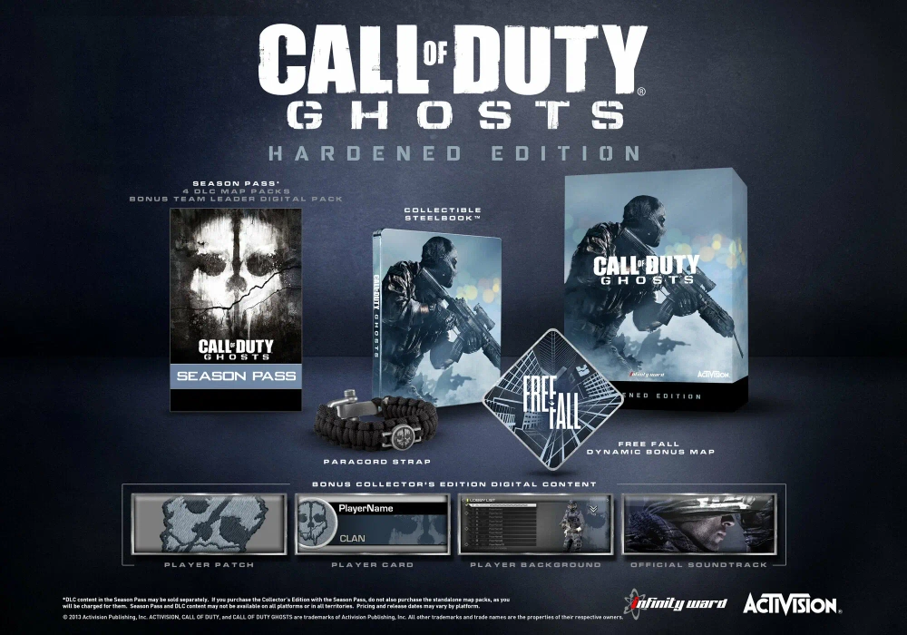 Call of Duty: Ghosts Hardened Edition (PS4) Б/У