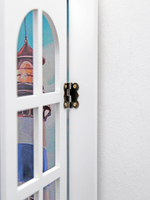 Панно со ставнями "Вид из окна" 37,5*49 см