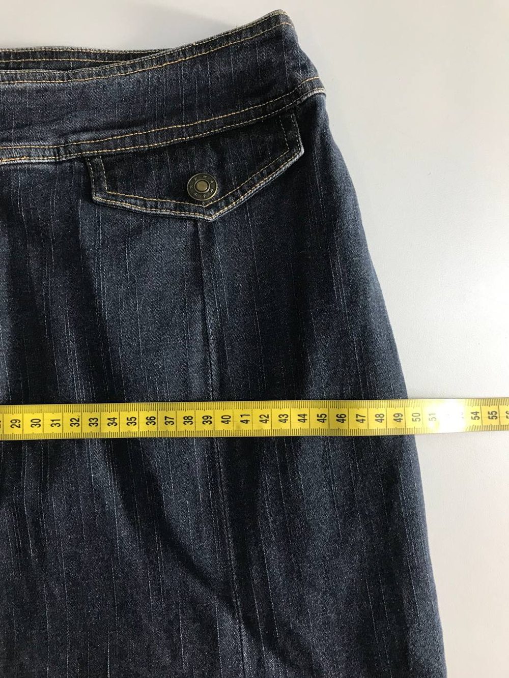 Юбка Bluemotion джинсовая, маркировка 40, визуально на 46 размер