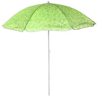 Зонт пляжный D=170см, h-190см «Лайм» ДоброСад