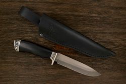 Разделочный нож Игоря Пампуха Модель 083, клинок 145мм, булат легированный, рукоять граб