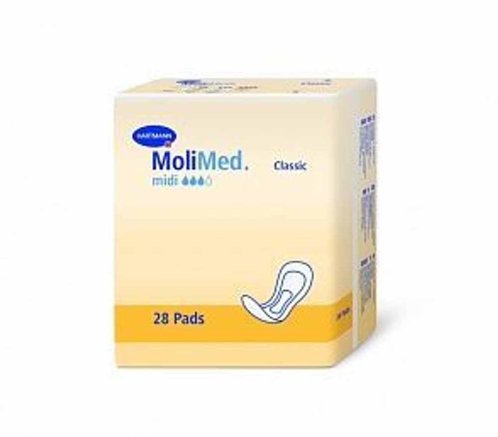 MoliMed Classic midi - МолиМед Классик миди - Урологические прокладки, 28 шт. (RUS) НДС 10%