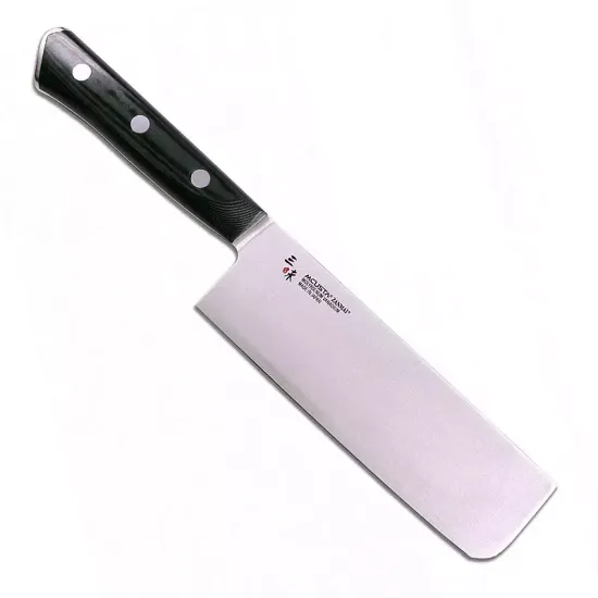 Нож кухонный Zanmai Forest Nakiri 165 мм. HBG-6008M